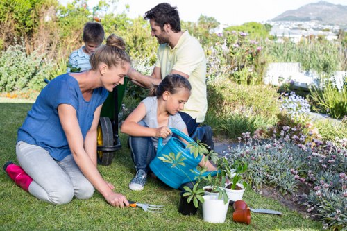 Illustration of accessibility-focused gardening content for East Bedfont visitors